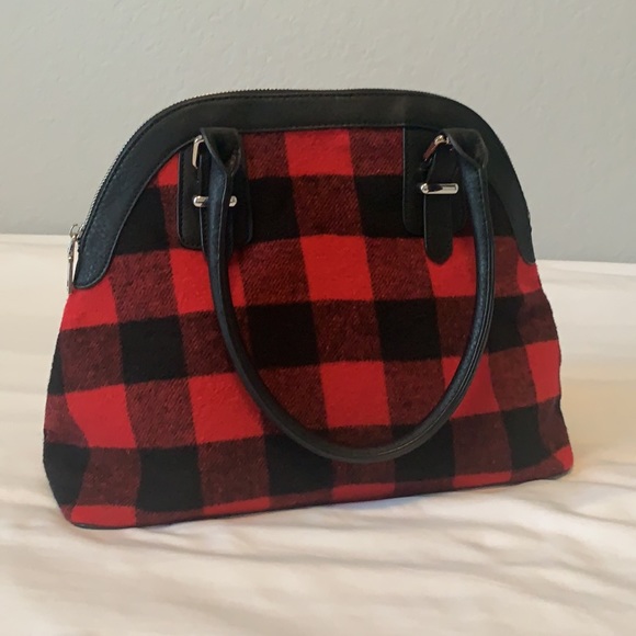 buffalo check handbags